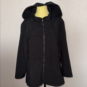 CB Sports Black Hooded Jacket - Like New